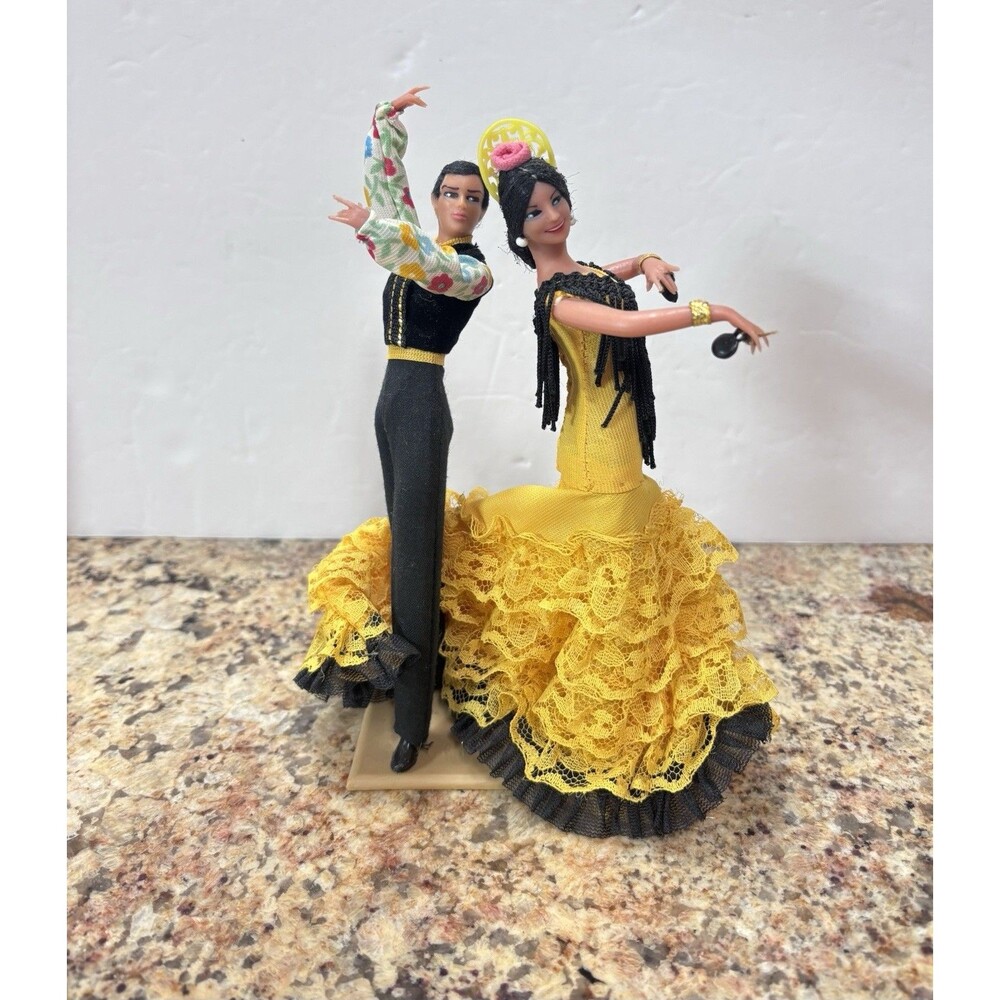 MARIN CHICLANA Male/Female Vintage 1960s Genuine Spanish Flamenco Dancer Dolls